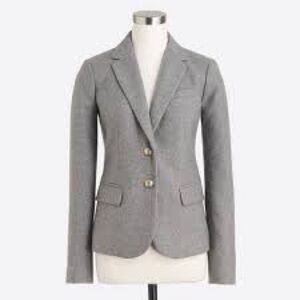 J. Crew Classic Gray Schoolboy blazer